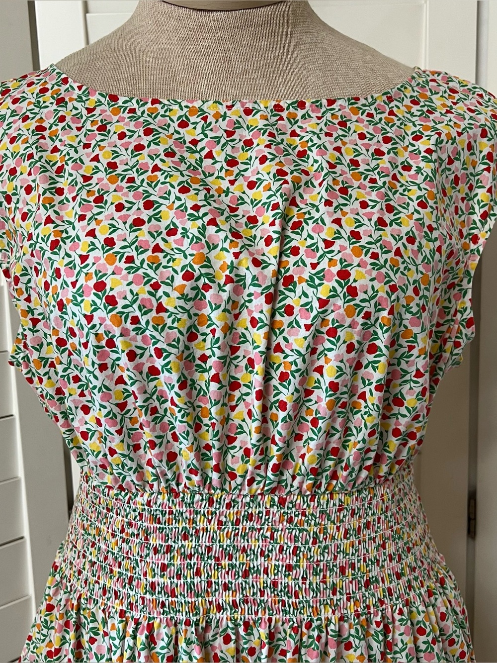 Kate Spade Spring/Summer 2024 Floral Print Dress  XL